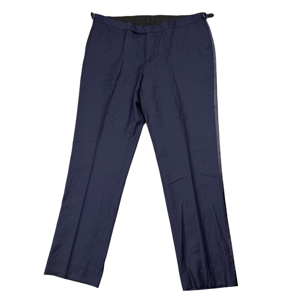 Suitsupply Cagliari Int Tuxedo Trousers Men EU 44 US 38X31 Navy Blue Wool